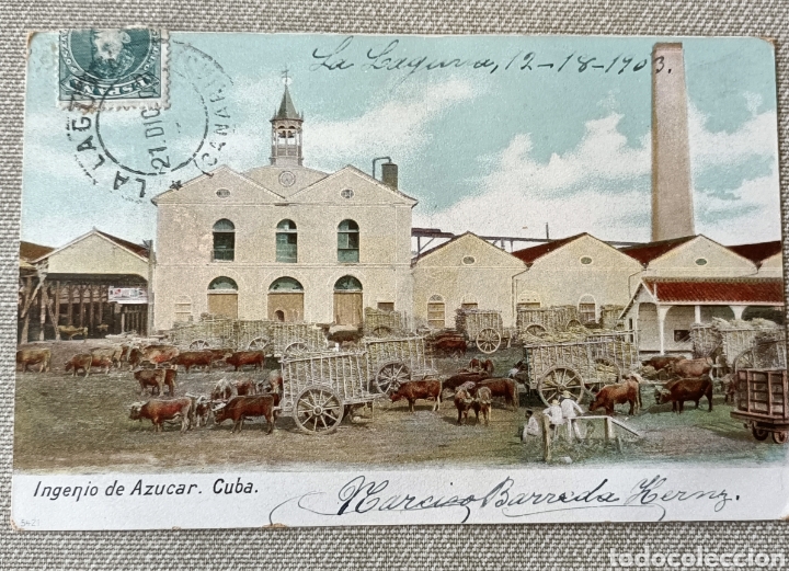 Alte Fotografie: Postal de Cuba 1903
