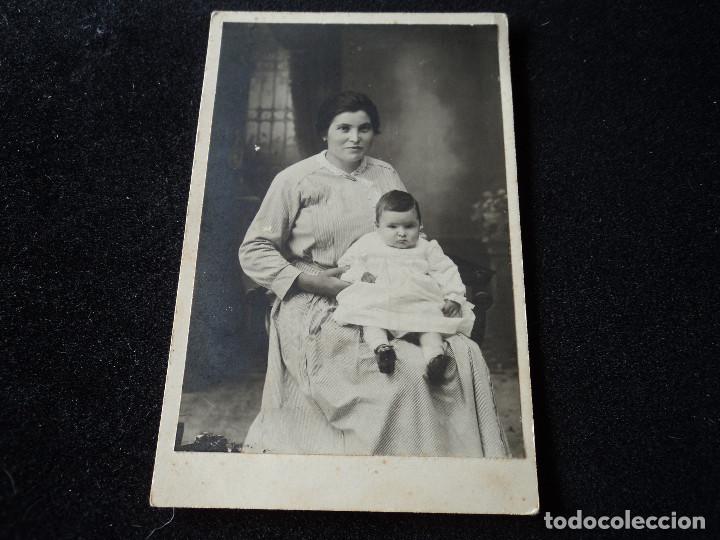 Alte Fotografie: antigua fotografia, montada sobre carton, a&ntilde;o 1917.