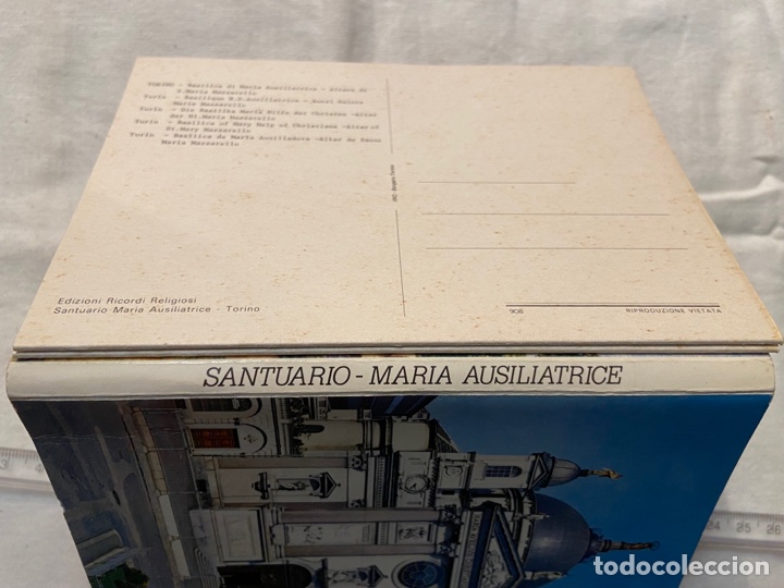 Fotografia antica: C-23 &ldquo; Acorde&oacute;n de fotograf&iacute;as del Santuario de Mar&iacute;a Ausiliatrice&rdquo;Torino.