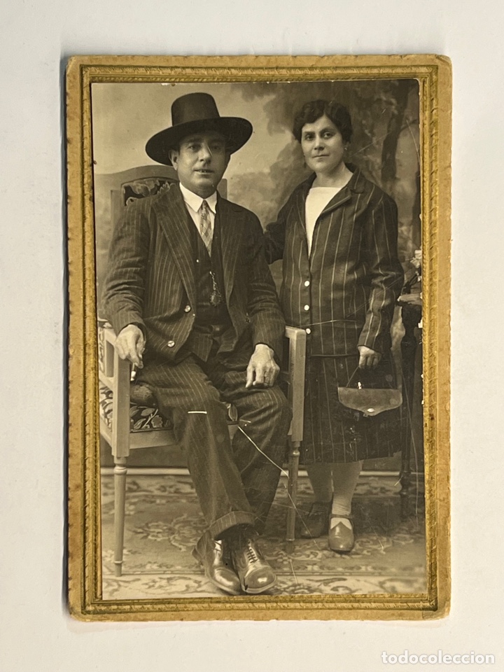 Fotograf&iacute;a antigua: CARTAGENA AGUILAS, fot&oacute;grafo Matran.. , Fotograf&iacute;a Matrimonio Cordobes ? (Agosto de 1929)