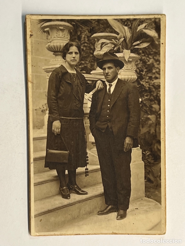 Fotografia antica: VAL&Ecirc;NCIA. Fotografia Est&uacute;dio J. Ara., Retrato Familiar para el recuerdo.. (h.1930?)