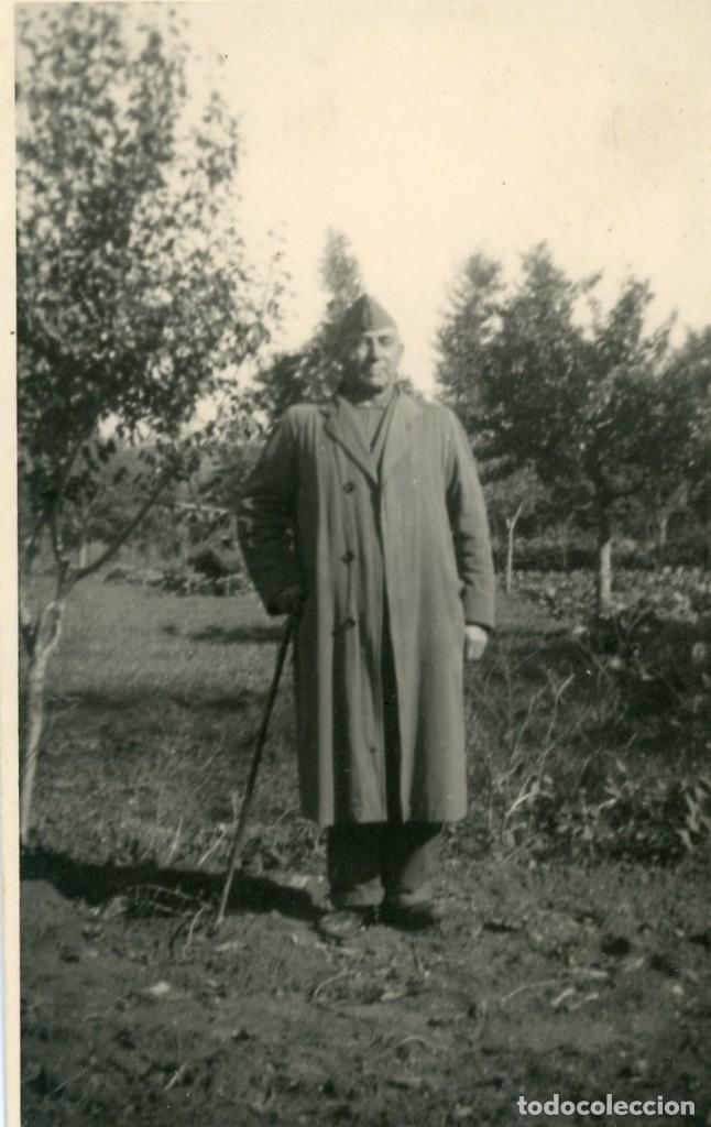 Alte Fotografie: POSTAL FOTOGRAFICA. HOMBRE CON CHAPIRI O GORRO CUARTELERO. CA 1930