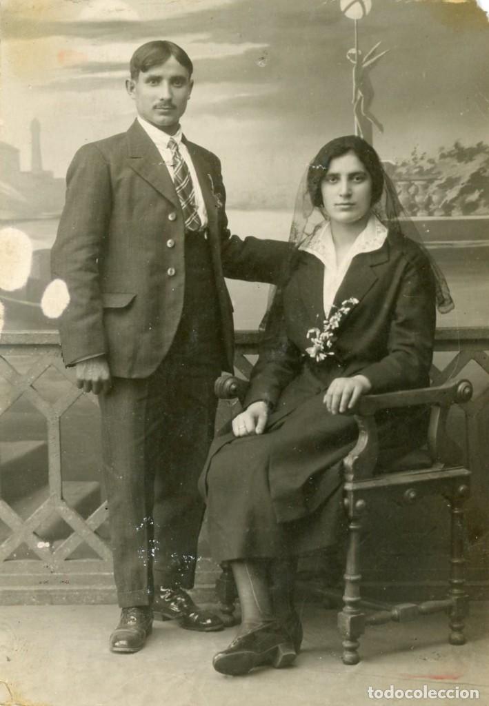 Alte Fotografie: FOTOGRAFIA POSTAL. MATRIMONIO