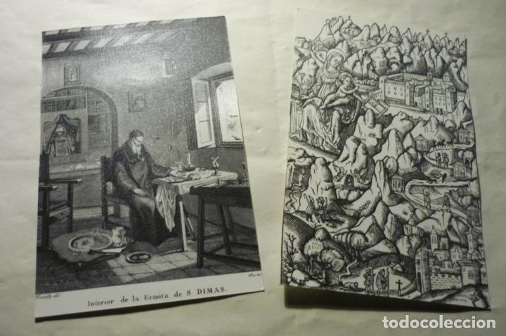 Fotografia antica: lote fotos montserrat interior ermita dimas -plano-&iexcl;&iexcl;-blanco dorso&iexcl;&iexcl;cm