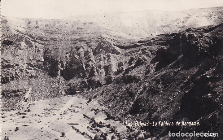 Fotografia antiga: LAS PALMAS DE GRAN CANARIA - LA CALDERA DE BANDAMA - FOTO