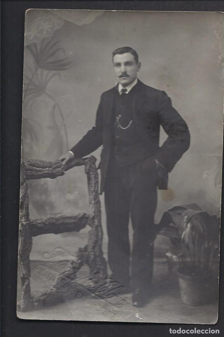 Alte Fotografie: Antigua fotograf&iacute;a. Tarjeta Postal