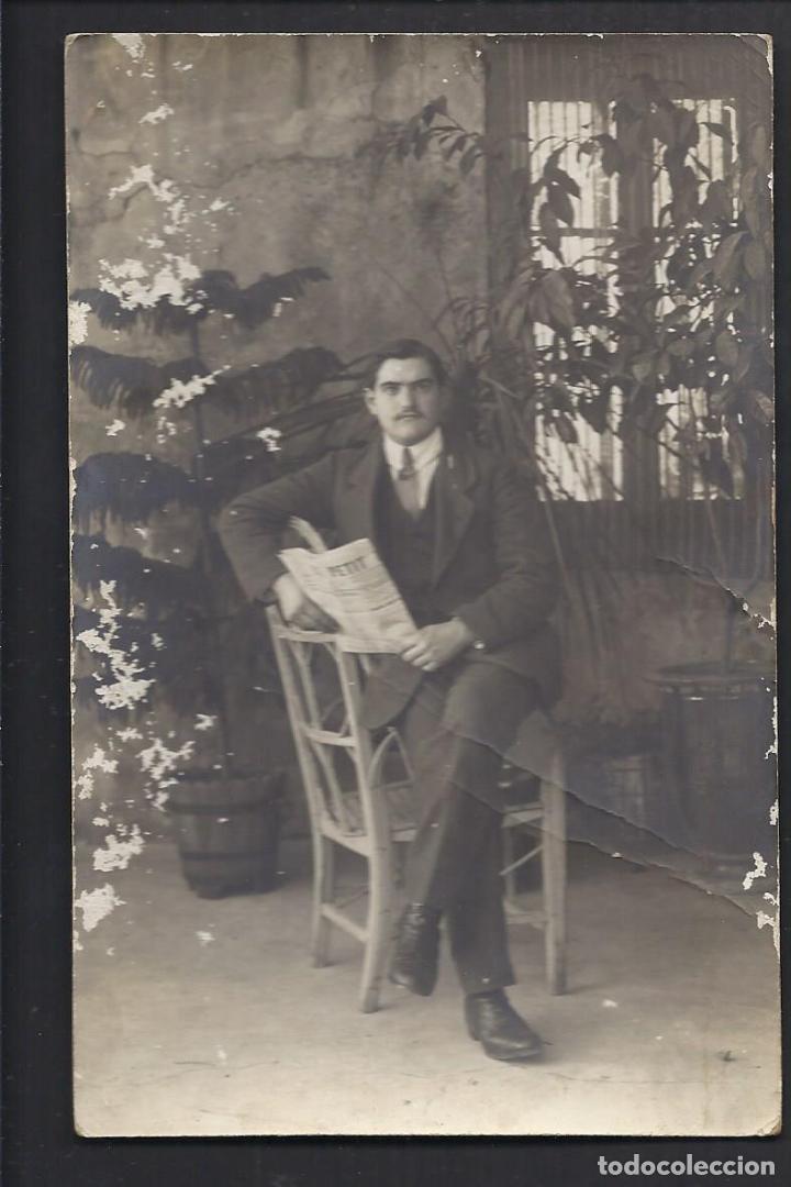 Alte Fotografie: Antigua fotograf&iacute;a. Tarjeta Postal