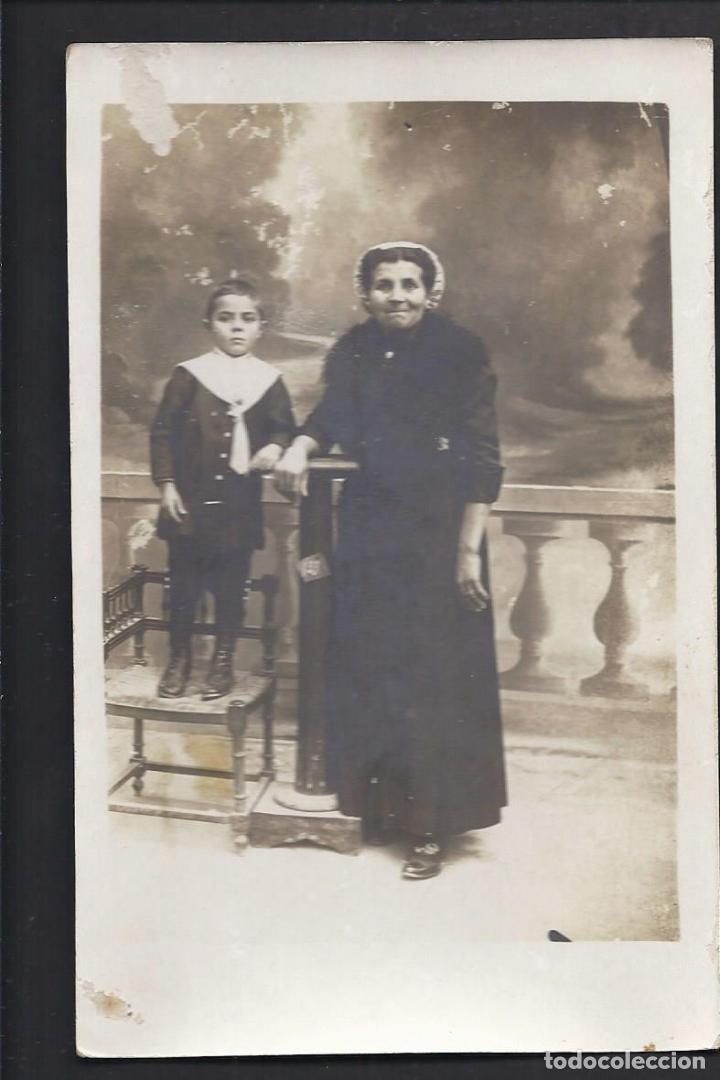 Alte Fotografie: Antigua fotograf&iacute;a. Tarjeta Postal