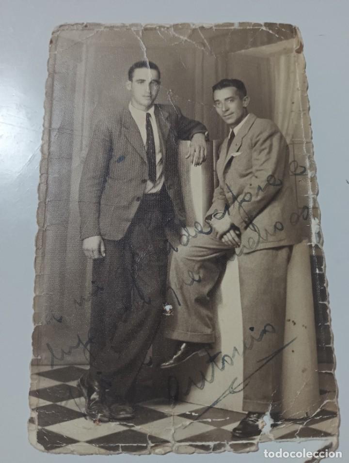 Alte Fotografie: Fotograf&iacute;a antigua - Fotopostal Escrita