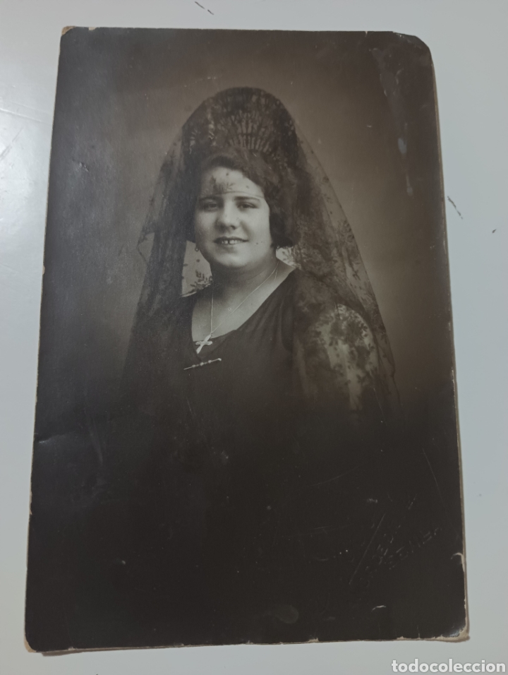 Alte Fotografie: Fotograf&iacute;a antigua - Fotopostal de 1928