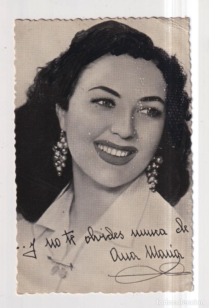 Alte Fotografie: FOTO TAMA&Ntilde;O POSTAL DE DESCONOCIDA PARA MI ANA MARIA