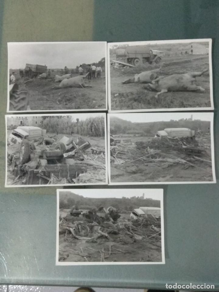 Alte Fotografie: FOTOS INUNDACIONES VALLES 1962 (5) sin nombre del fot&oacute;grafo.