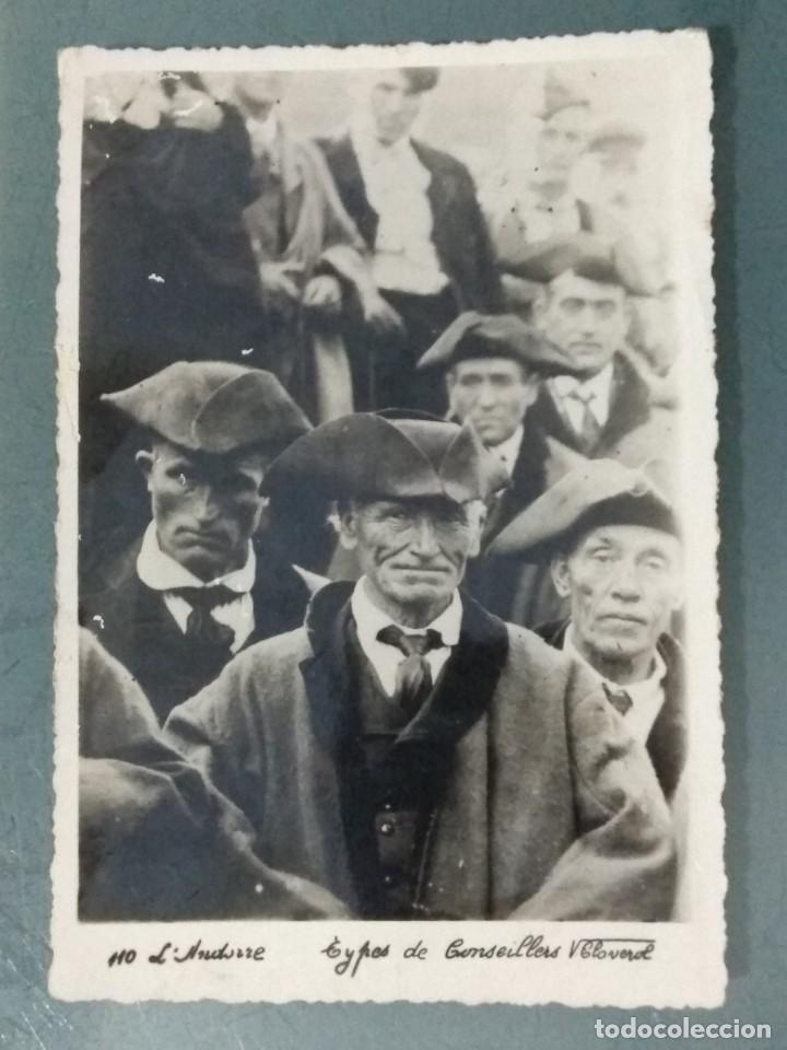 Alte Fotografie: POSTAL L'ANDORRE TYPES DE CONSEILLERS