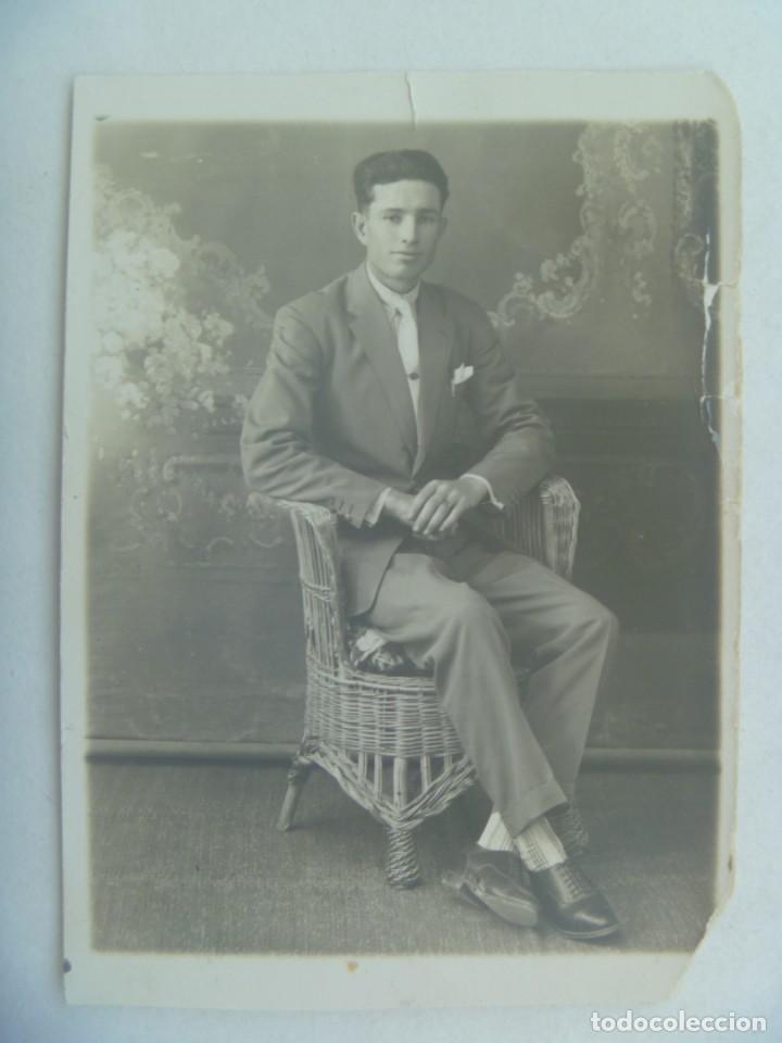 Antique Photography: BONITA FOTO DE ESTUDIO DE SE&Ntilde;OR ELEGANTE, PRINCIPIOS DE SIGLO