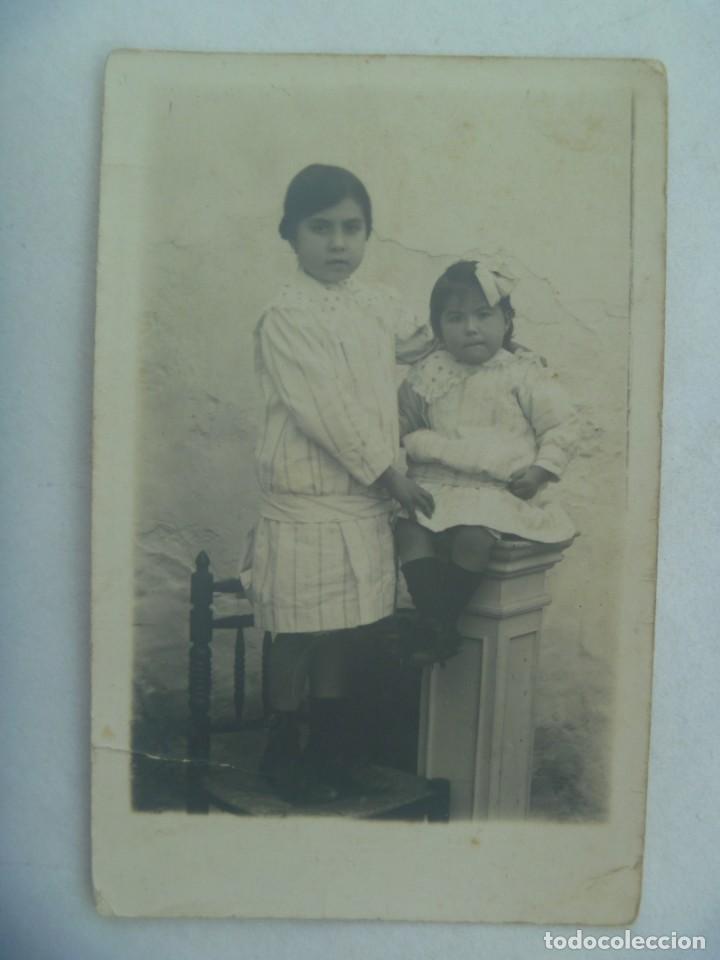 Alte Fotografie: MINUTERO DE FOTOGRAFO CALLEJERO DE NI&Ntilde;AS, PRINCIPIOS DE SIGLO