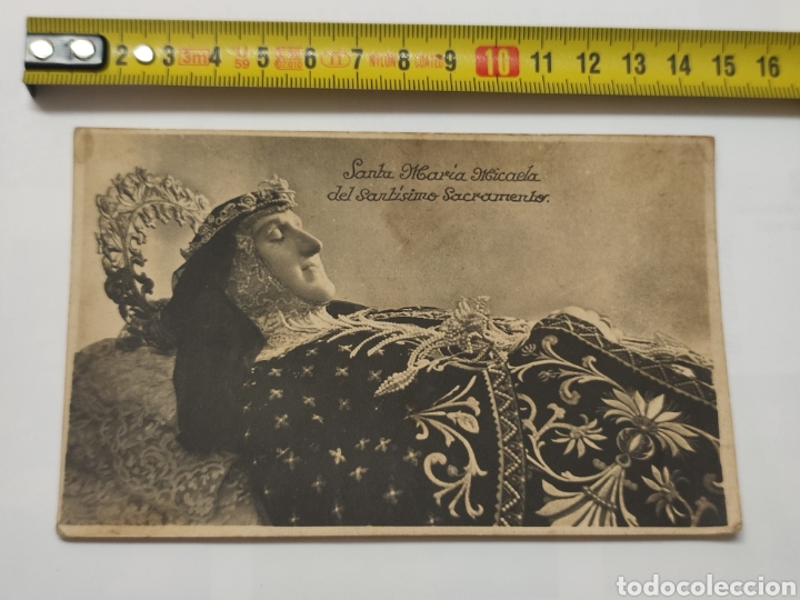 Fotografia antica: Tarjeta postal antigua Santa Mar&iacute;a Micaela Sant&iacute;simo Sacramento