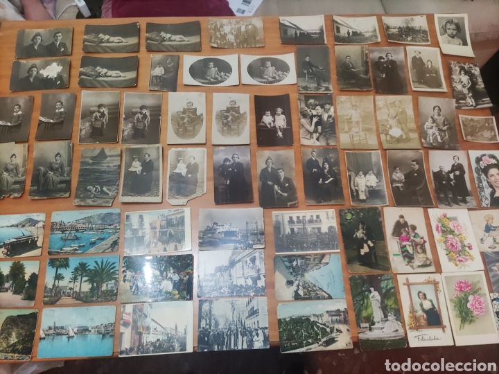 Fotograf&iacute;a antigua: Lote de 68 Postales Antiguas.