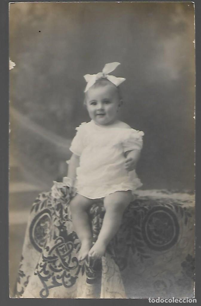 Antique Photography: SEVILLA-POSTAL FOTO. --HIJO DE PEREZ ROMERO- TEMA- NI&Ntilde;O- VER FOTOS