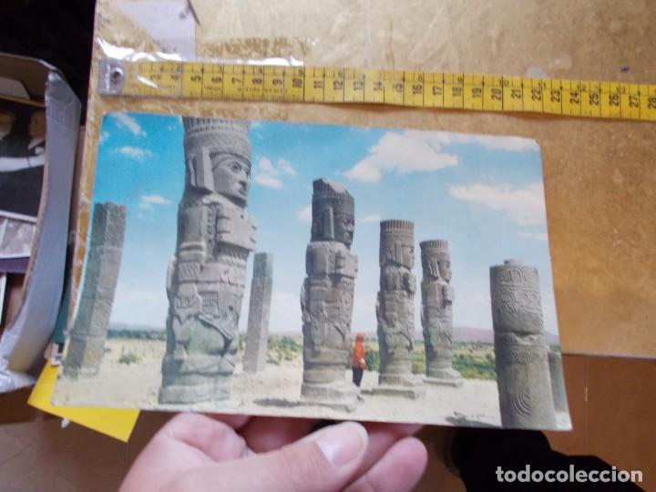 Alte Fotografie: colosos de tula mexico marcolor a&ntilde;os 50 60 unica