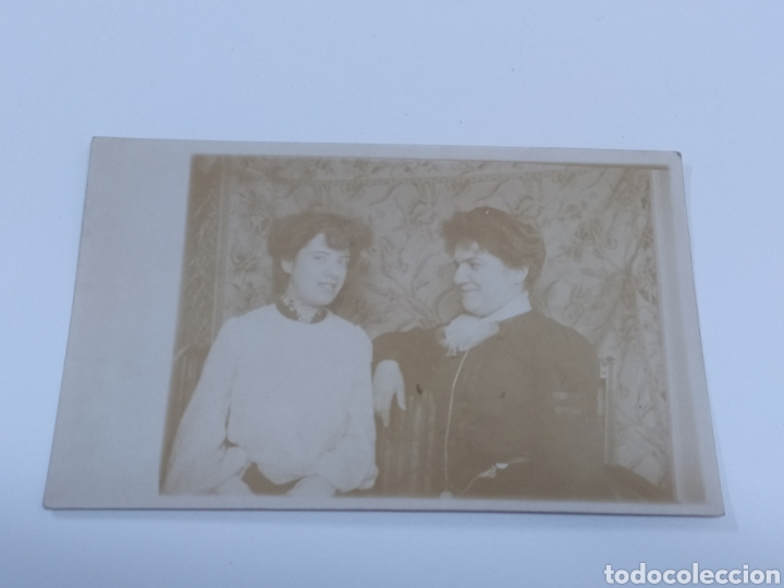 Fotograf&iacute;a antigua: RETRATO MADRE E HIJA - CIRCA 1903