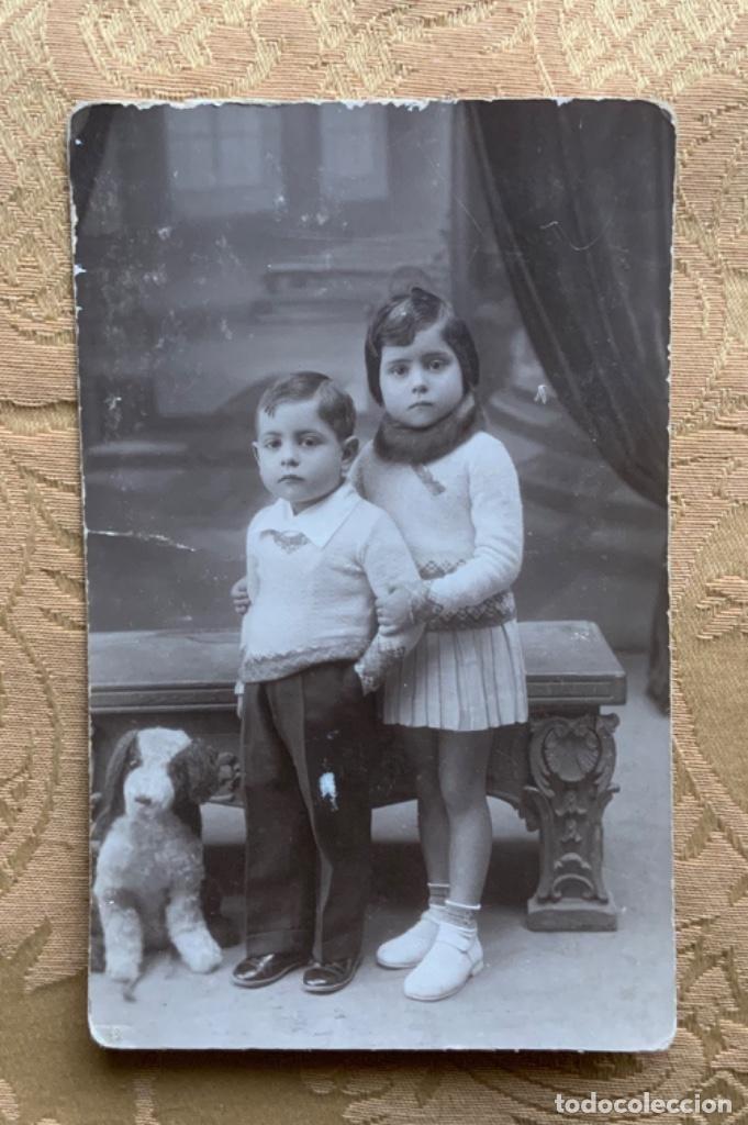 Alte Fotografie: ANTIGUA FOTOGRAFIA, TARJETA POSTAL UNI&Oacute;N UNIVERSAL DE CORREOS