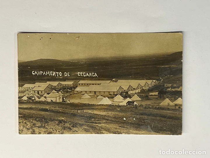 Fotografia antica: ESPA&Ntilde;A GUERRA DE AFRICA. Fotograf&iacute;a del Campamento de Ceganga, Marruecos (h.1910?)