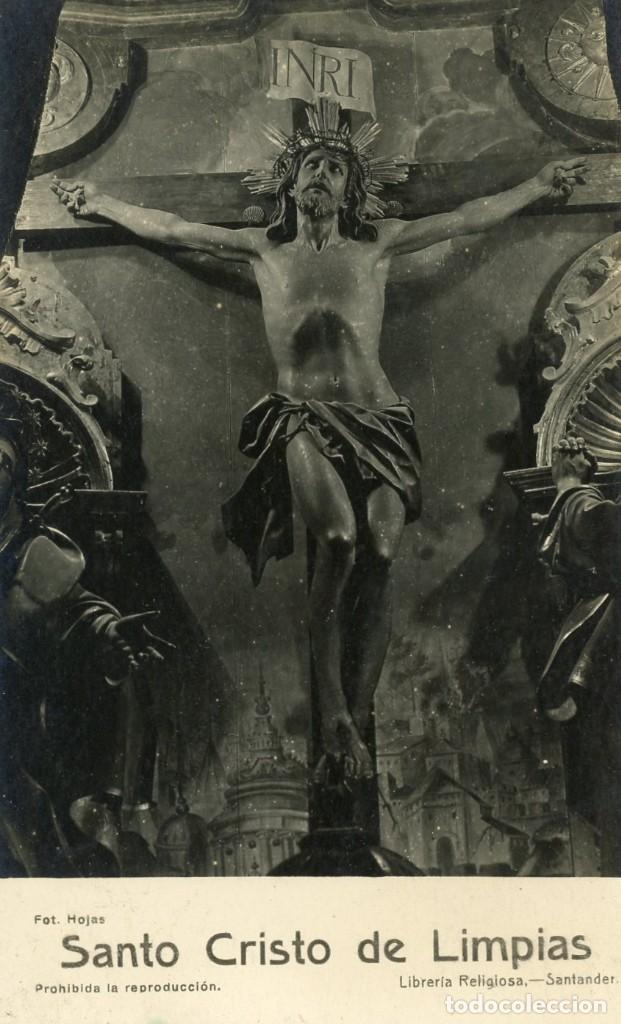 Fotografia antica: POSTAL FOTOGRAFICA. SANTO CRISTO DE LIMPIAS. HOJAS