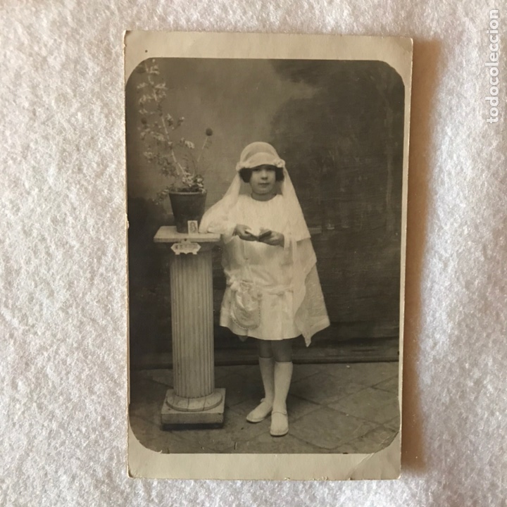 Antique Photography: RETRATO / FOTOGRAF&Iacute;A NI&Ntilde;A VESTIDA DE COMUNI&Oacute;N - SEVILLA