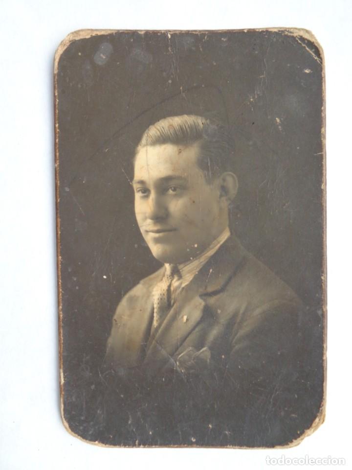 Antique Photography: BONITA FOTO DE ESTUDIO DE JOVEN ELEGANTE, PRINCIPIOS DE SIGLO.