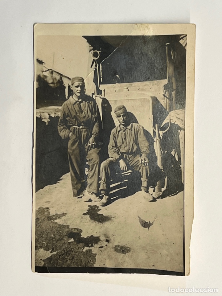 Fotograf&iacute;a antigua: EL FERROCARRIL y su evoluci&oacute;n en Espa&ntilde;a&hellip; ampliando las v&iacute;as del tren.. trabajadores (h.1910?)