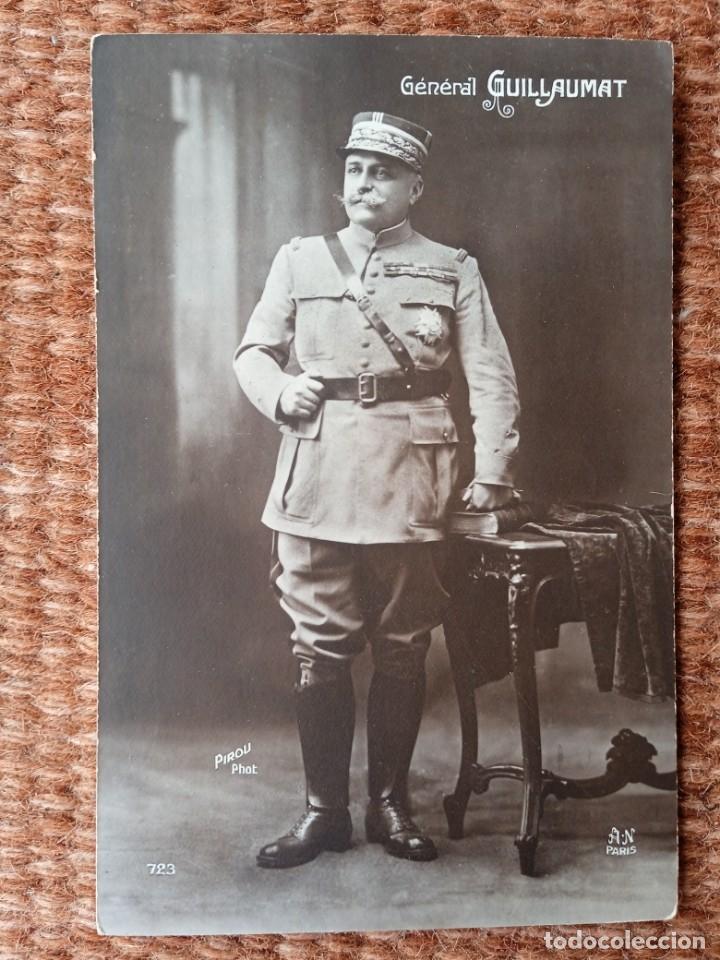 Fotografia antica: FOTO POSTAL GENERAL GUILLAUMAT - I GUERRA MUNDIAL - FRANCIA - FOT. PIROU - PARIS