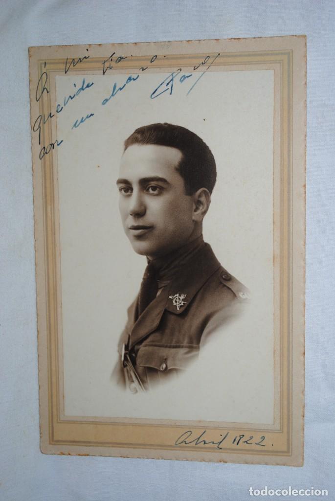 Alte Fotografie: OFICIAL DE INFANTERIA 1922