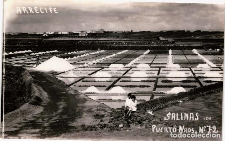 Fotografia antica: SALINAS - PUERTO NAOS - ARRECIFE - N&ordm; 72 - AQUILE HEITZ -