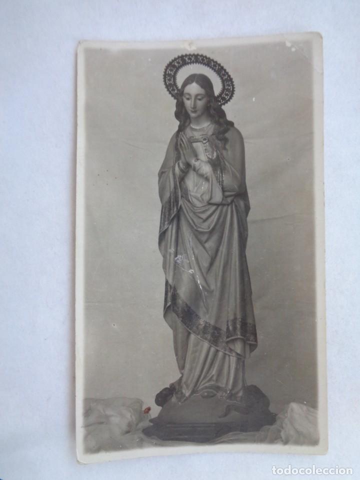 Fotografia antiga: FOTO DE IMAGEN DE LA VIRGEN . SANLUCAR , 1926