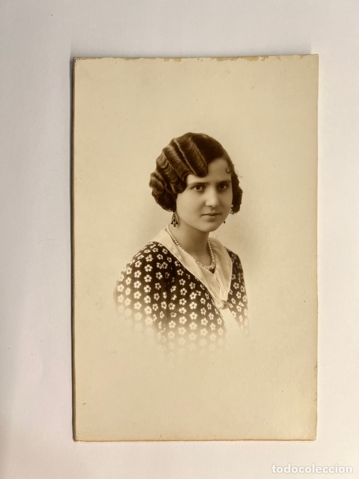 Antique Photography: FOTOGRAF&Iacute;A CASA GARCIA. Boldun fot&oacute;grafo. La Joven del Collar de Perlas&hellip; (h.1920?)