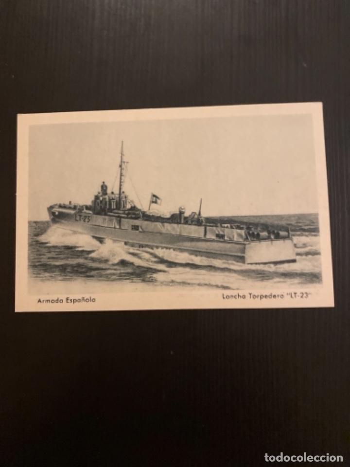 Fotograf&iacute;a antigua: Tarjeta postal armada espa&ntilde;ola lancha torpedera LT - 23