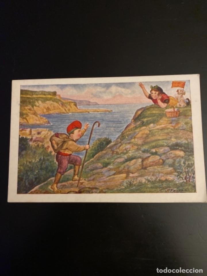 Fotograf&iacute;a antigua: Tarjeta postal catalana numero 19 serie excursio Costa Brava
