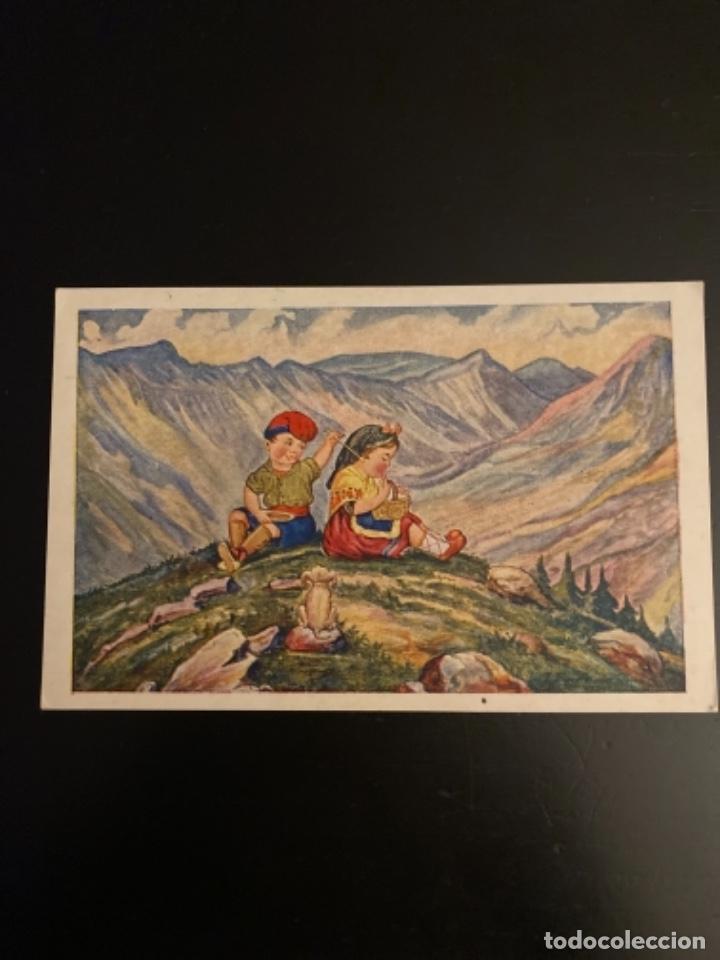 Fotograf&iacute;a antigua: Tarjeta postal catalana numero 24 serie excursio Cami Ull de Ter