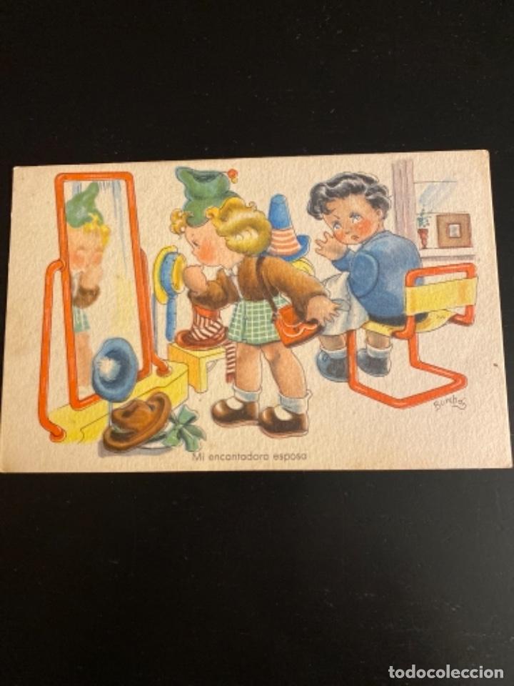 Fotograf&iacute;a antigua: Tarjeta postal editorial Artigas serie 84 &eacute;xitos de la pantalla ilustra Bombon