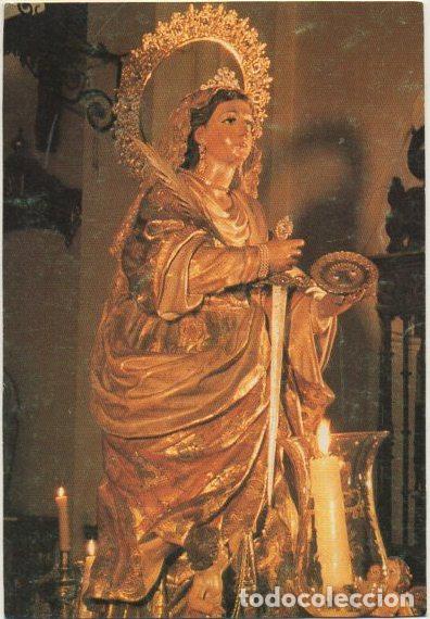 Alte Fotografie: FOTOGRAFIA TARJETA POSTAL. STA. LUCIA. IGLESIA SANTA CATALINA FOTREC-037