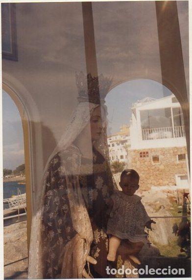 Alte Fotografie: FOTOGRAFIA TARJETA POSTAL. VIRGEN DEL CARMEN. PUERTO BANUS FOTREC-061,2
