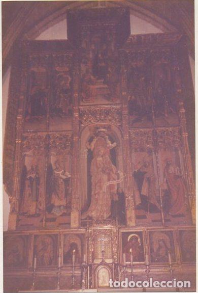 Alte Fotografie: FOTOGRAFIA TARJETA POSTAL. ALTAR MAYOR SIN IDENTIFICAR FOTREC-062