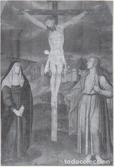 Alte Fotografie: FOTOGRAFIA TARJETA POSTA. CRISTO CRUCIFICADO. MUSEO BELLAS ARTES DE SEVILLA RF-065