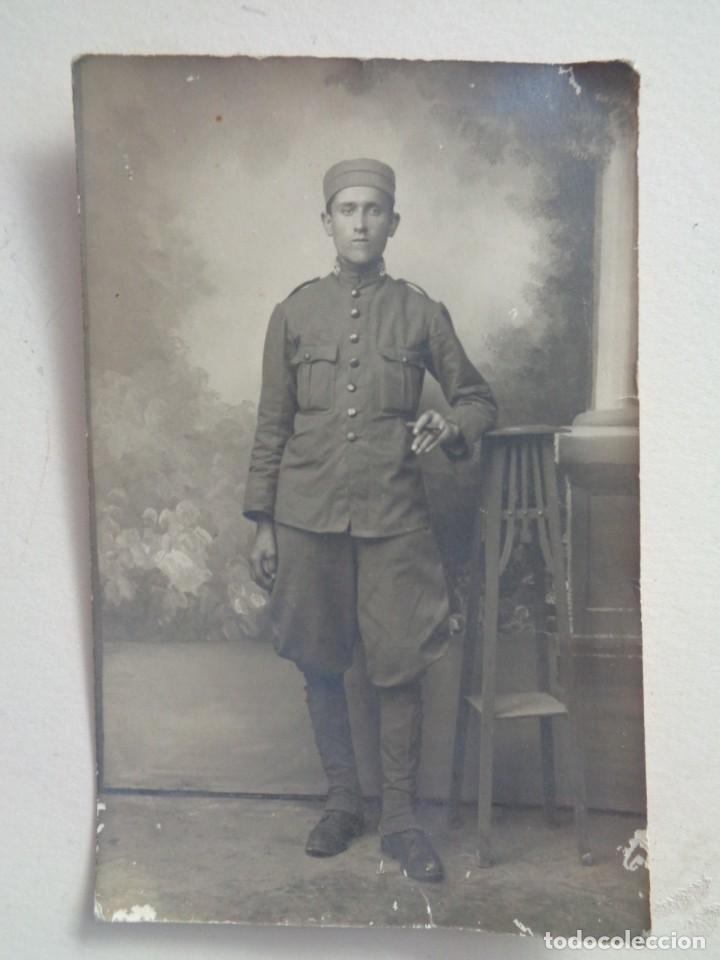 Fotograf&iacute;a antigua: FOTO DE ESTUDIO DE MILITAR DEL 29&ordm; REGIMEINTO DE CABALLERIA . PRINCIPIOS DE SIGLO