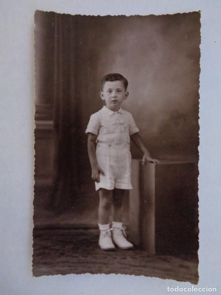 Fotografia antiga: PRECIOSA FOTO DE ESTUDIO DE NI&Ntilde;O CON PANTALON CORTO , PRINCIPIOS DE SIGLO