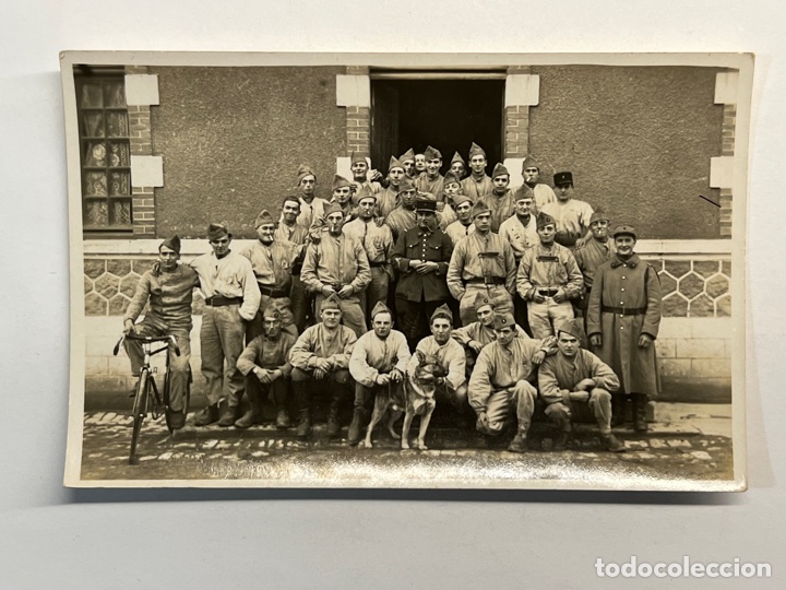 Antique Photography: FOTOGRAF&Iacute;A EJ&Eacute;RCITO FRANC&Eacute;S.. Le Negus a Sa Garde Grupo de Oficiales. I Guerra Mundial
