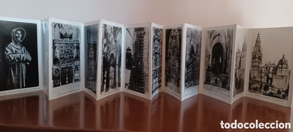 Fotograf&iacute;a antigua: POSTALES ANTIGUAS DE LA CATEDRAL DE TOLEDO cuadernillo