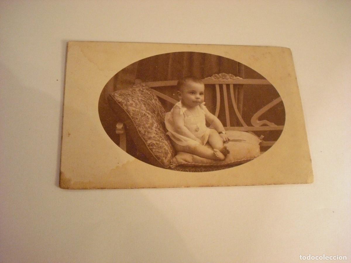 Antique Photography: ANTIGUA FOTO DE BEBE . FOTOGRAFO SANTONJA.