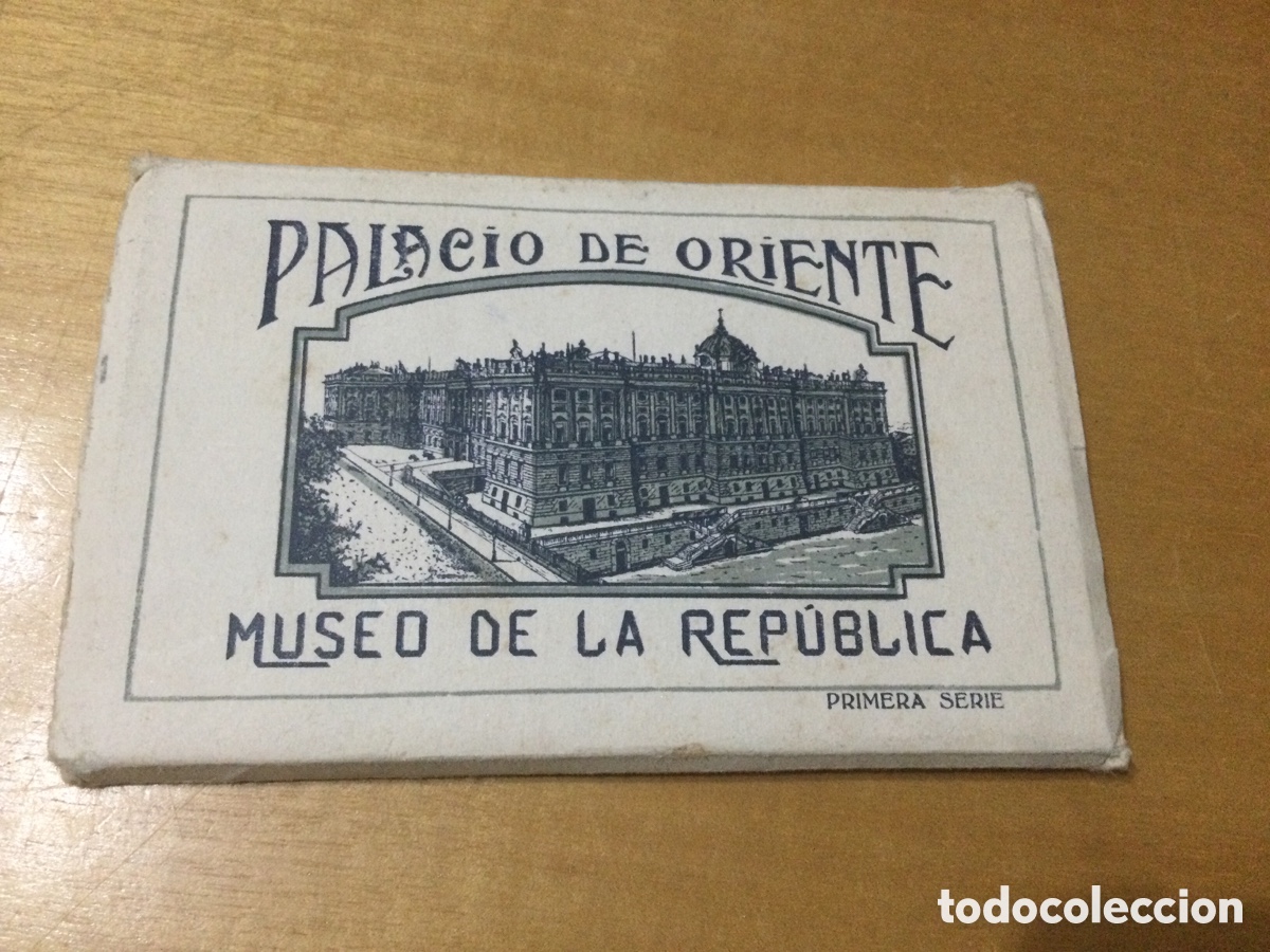 Fotograf&iacute;a antigua: Libro tarjeta posta Palacio de Oriente - Foto 1