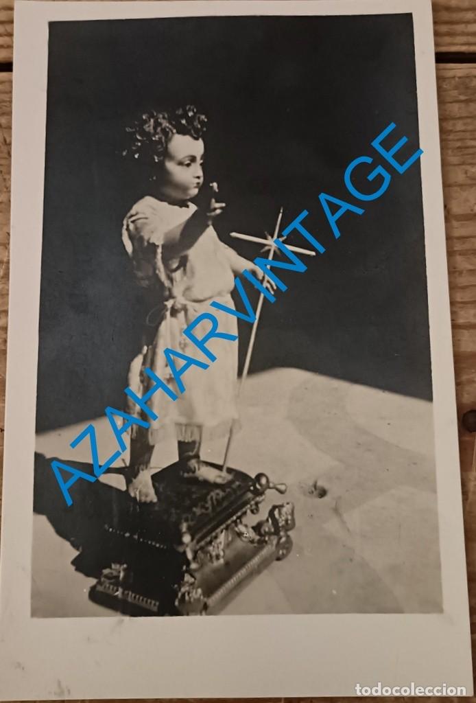 Antique Photography: SEVILLA,1938, RARISIMA POSTAL FOTOGRAFICA, NI&Ntilde;O JESUS MUDO DE LA CATEDRAL